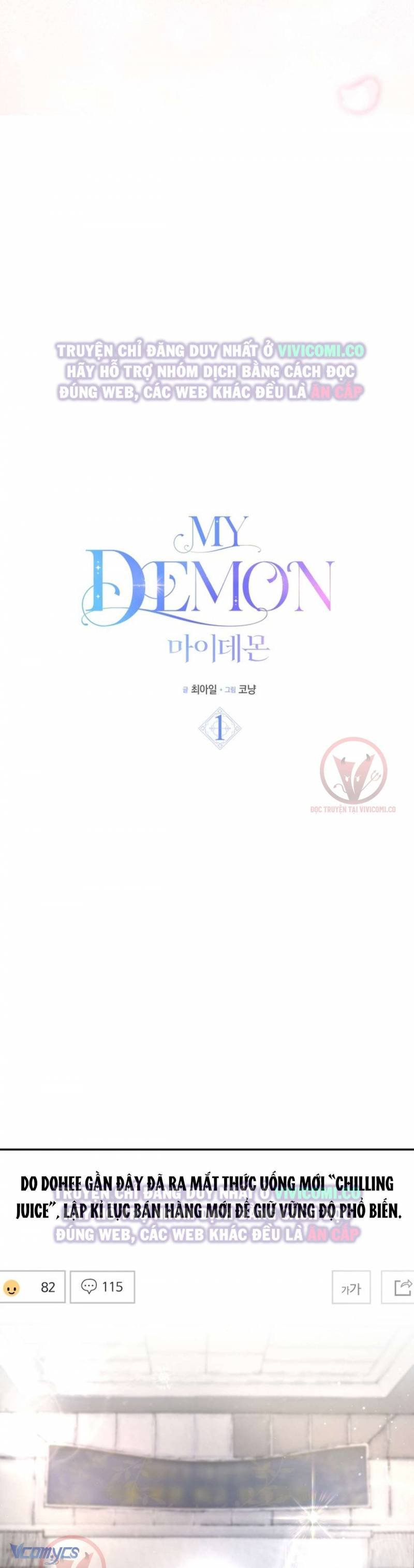 Chàng Quỷ Của Tôi Chap 1 - Next Chap 2