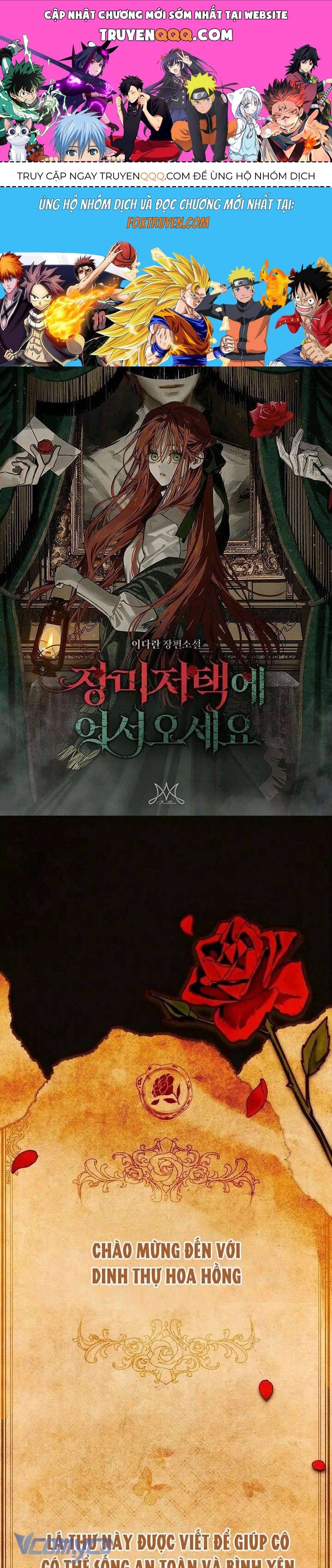 Chào Mừng Đến Với Dinh Thự Hoa Hồng Chap 6 - Next Chap 7