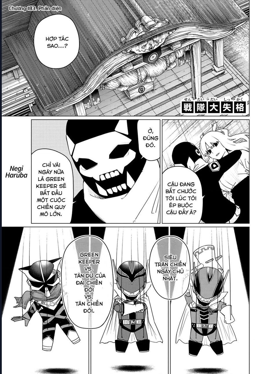 Chiến Đội Đại Thất Cách Chap 183 - Next Chap 184