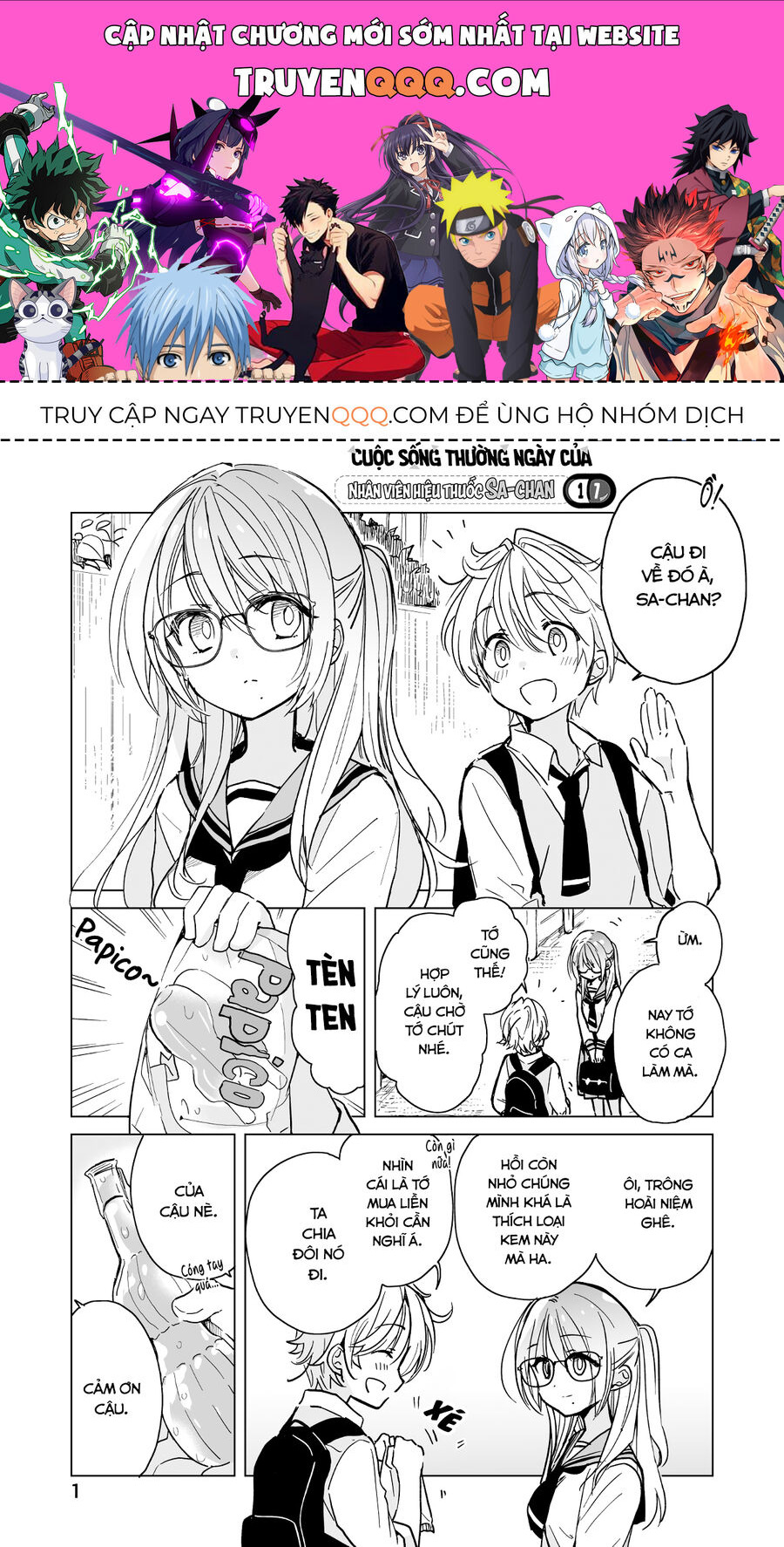 Chuyện Nàng Sa Ở Tiệm Thuốc Chap 17 - Next Chap 18