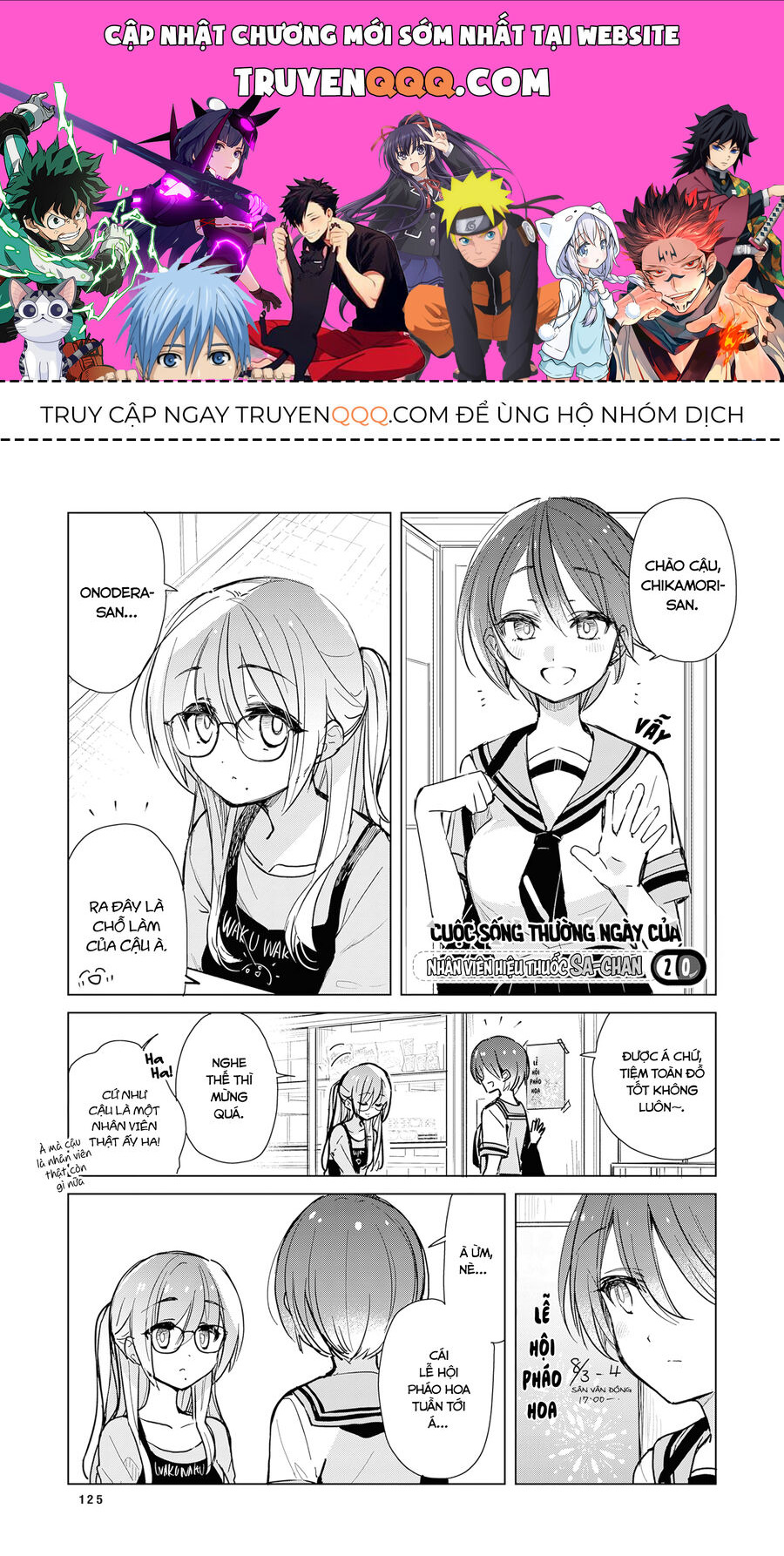 Chuyện Nàng Sa Ở Tiệm Thuốc Chap 20 - Next Chap 21