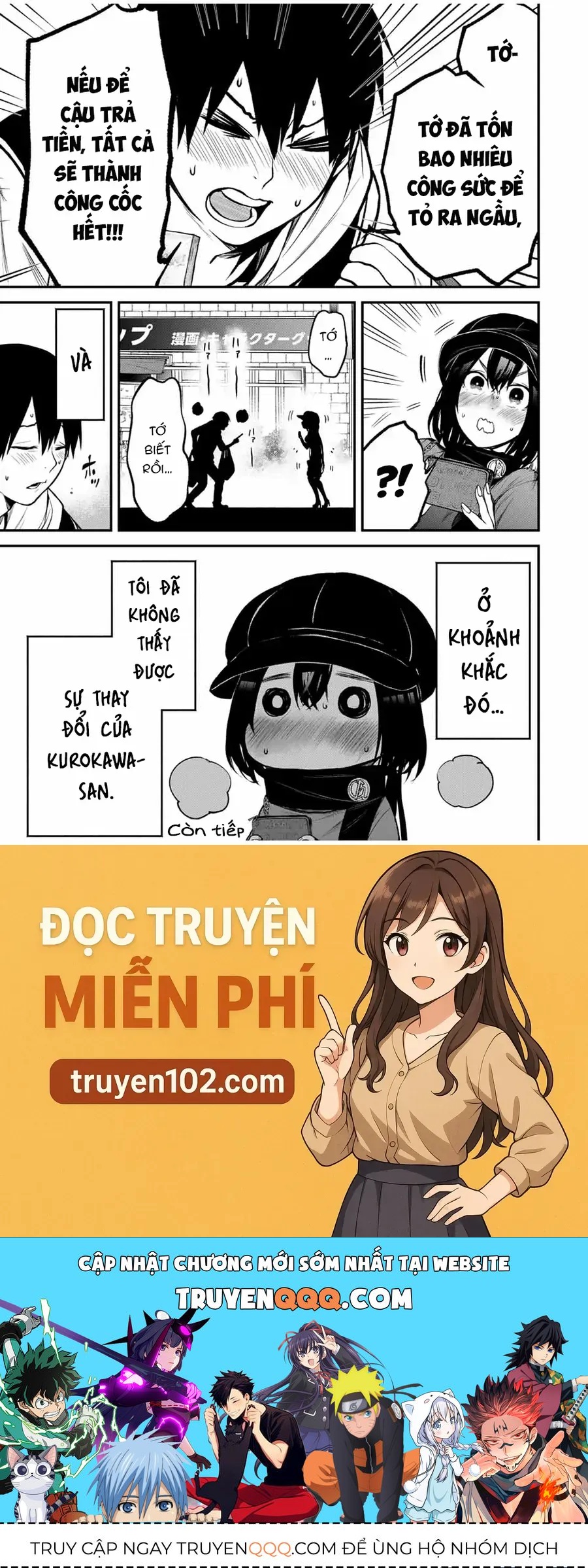 Cô Bạn Bàn Bên Kurokawa Chap 12 - Next Chap 13