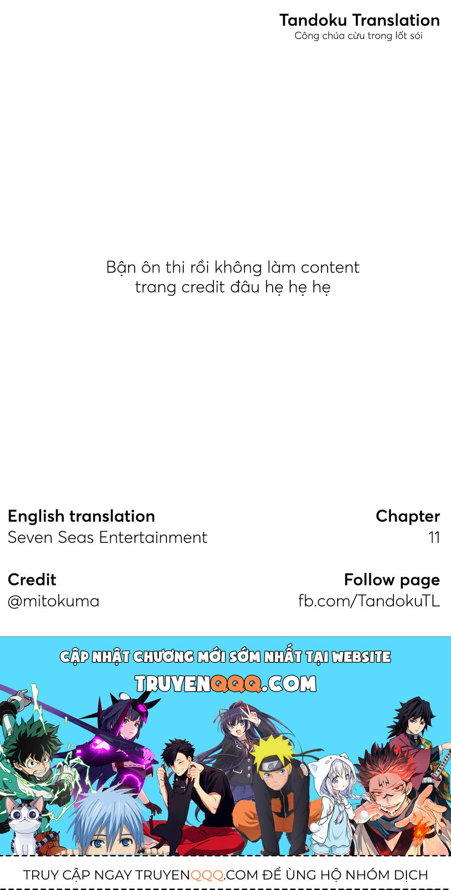 Công Chúa Cừu Trong Lốt Sói Chap 11 - Next Chap 12