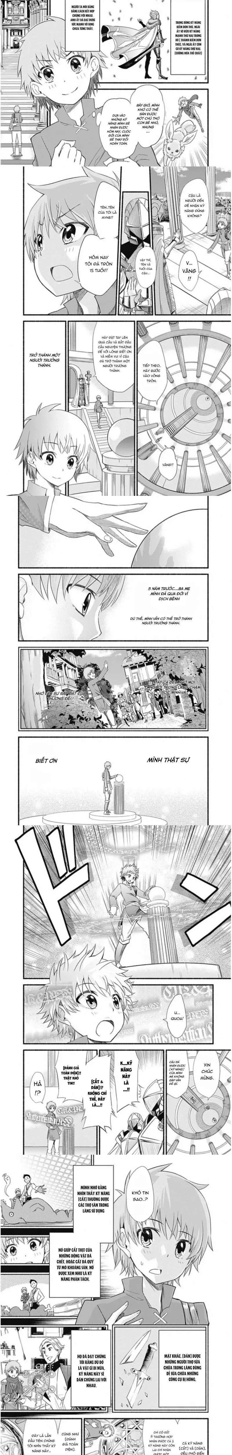 Cut & Paste De Kono Sekai Wo Ikite Iku Chap 1 - Next Chap 2