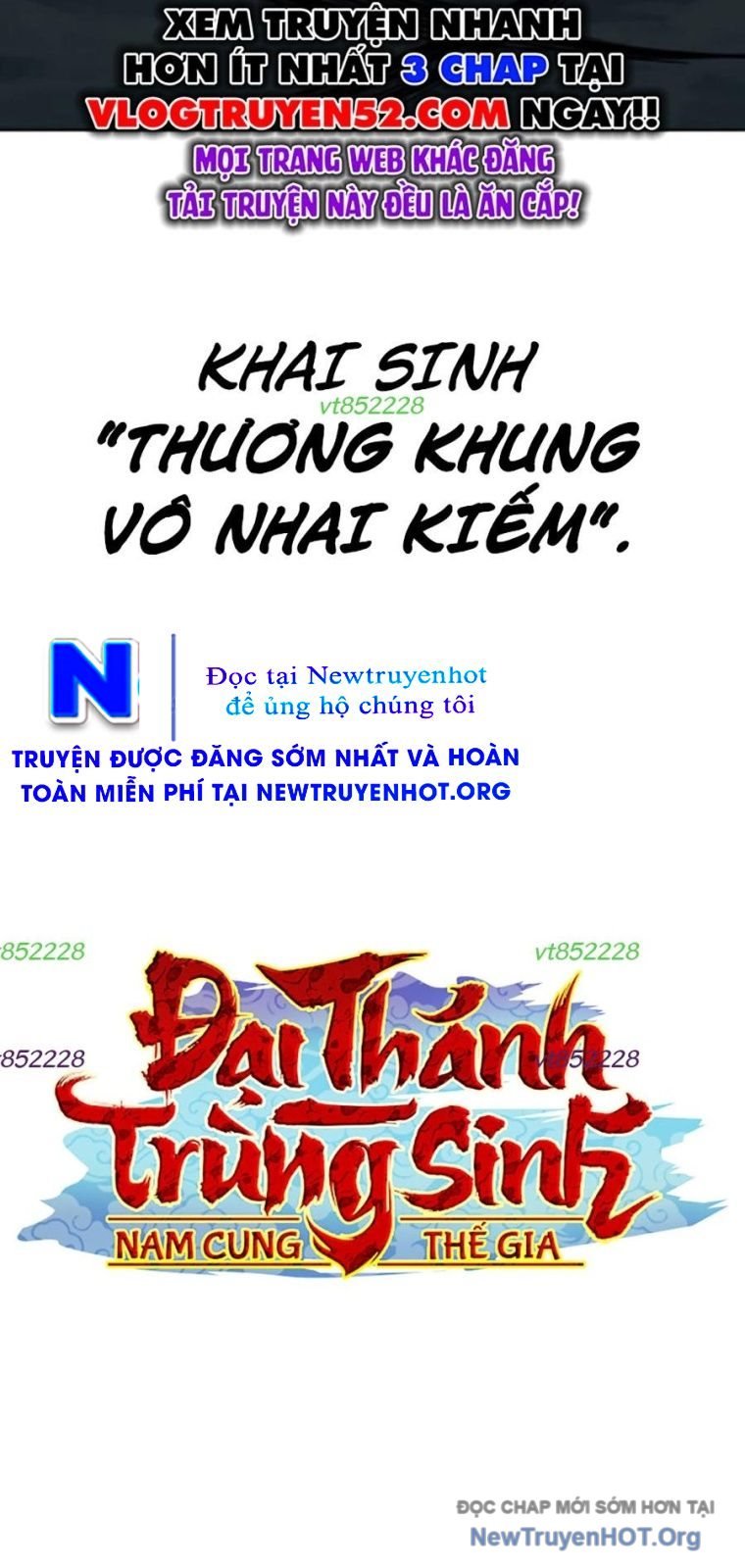 Đại Thánh Trùng Sinh Nam Cung Thế Gia Chap 34 - Next Chap 35