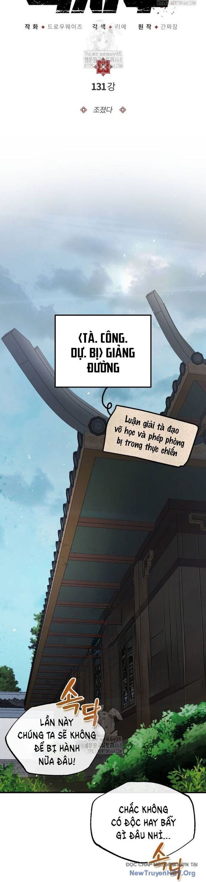 Đệ Nhất Võ Sư, Baek Cao Thủ Chap 131 - Next Chap 132