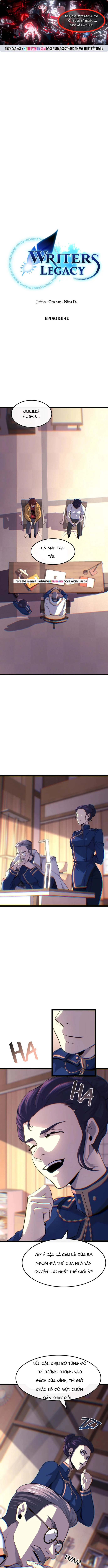 Di Sản Của Các Nhà Văn Chap 42 - Next Chap 43