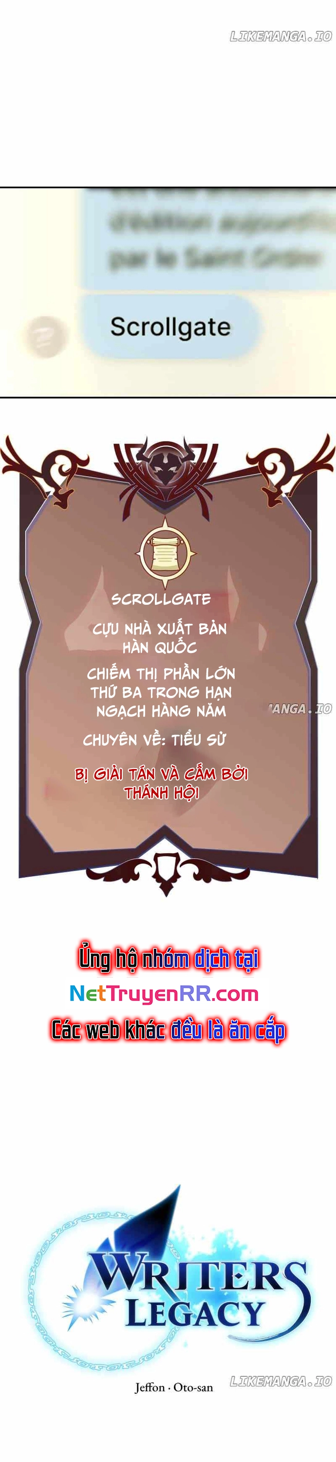 Di Sản Của Các Nhà Văn Chap 9 - Next Chap 10