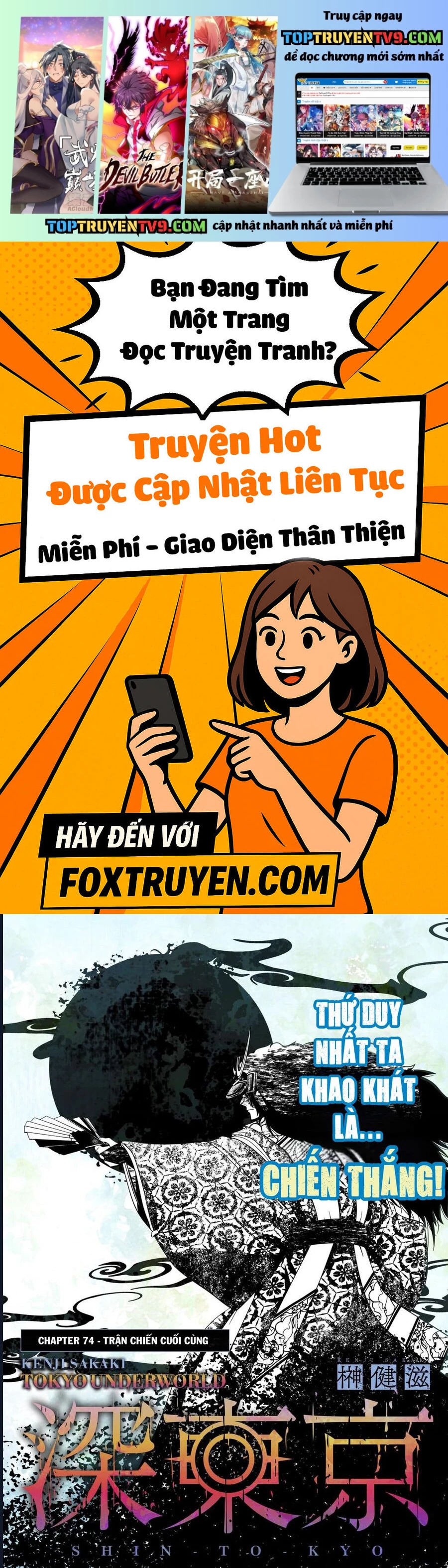 Địa Phủ Tokyo Chap 74 - Next Chap 75