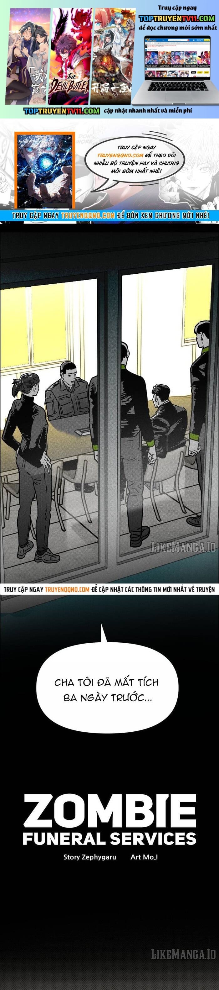 Dịch Vụ Tang Lễ Cho Xác Sống Chap 55 - Next Chap 56