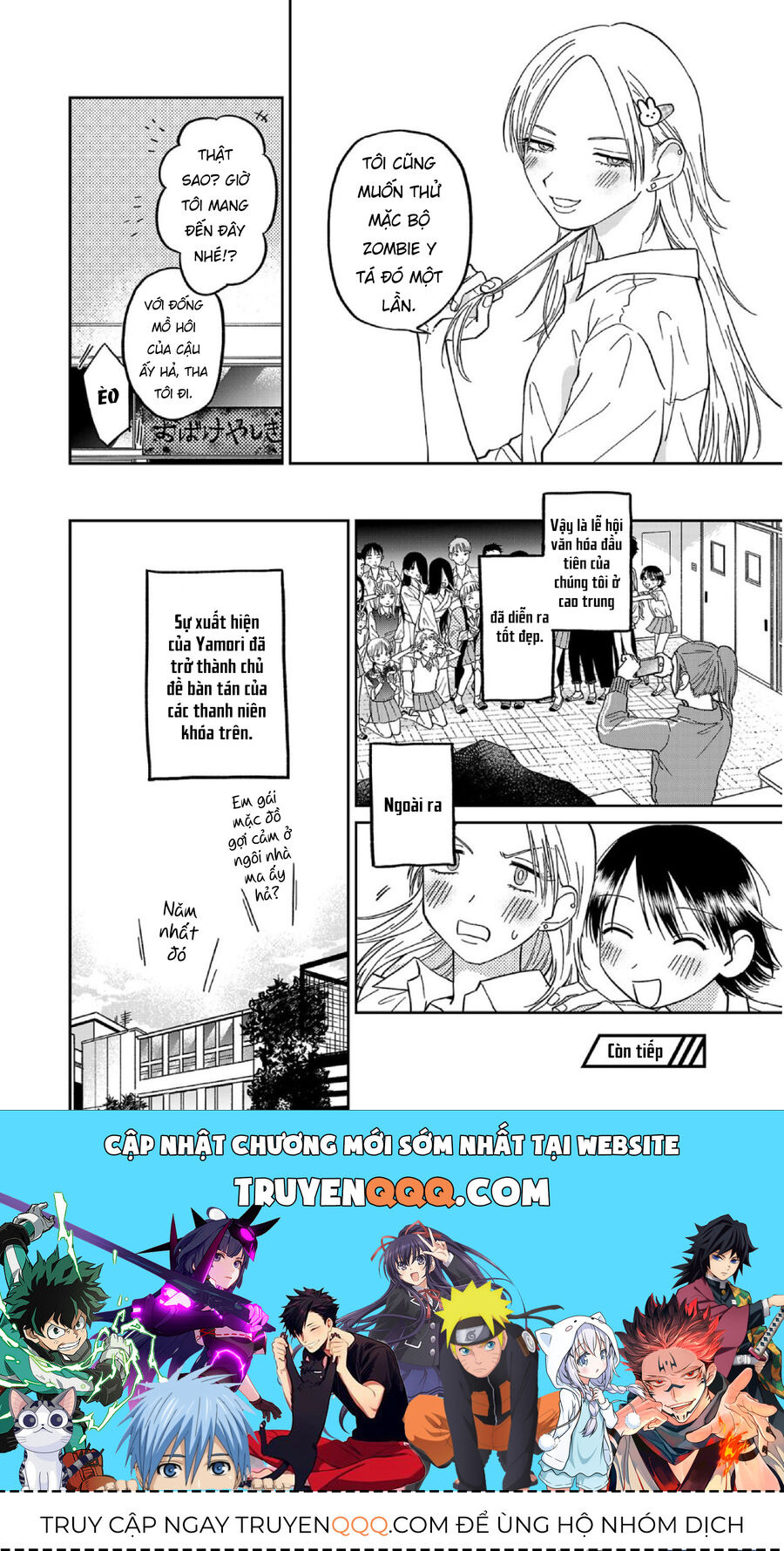 Đừng Làm Tôi Bối Rối, Yamori-Kun Chap 5 - Next Chap 6
