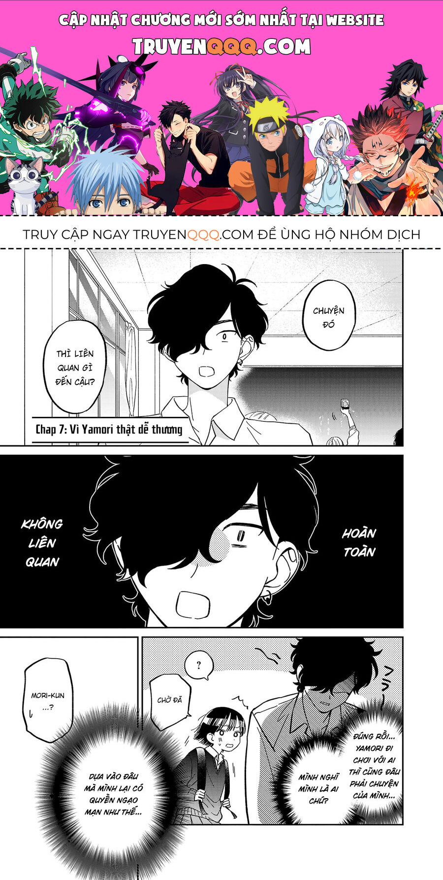 Đừng Làm Tôi Bối Rối, Yamori-Kun Chap 7 - Next Chap 8