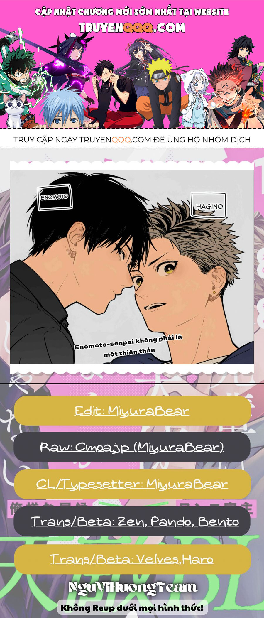 Enomoto-Senpai Không Phải Là Một Thiên Thần Chap 2 - Next Chap 3