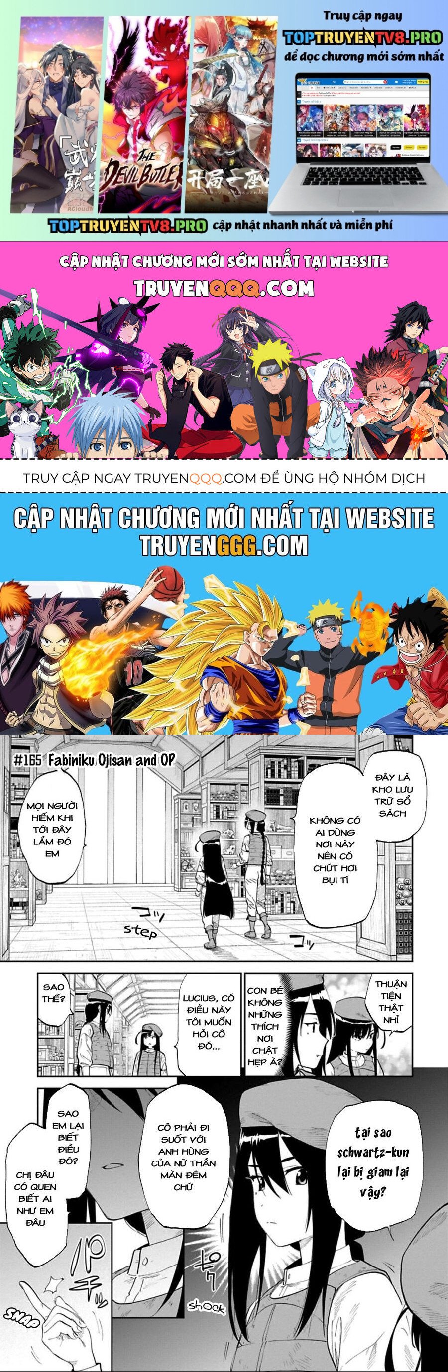 Fantasy Bishoujo Juniku Ojisan To Chap 165 - Next Chap 166