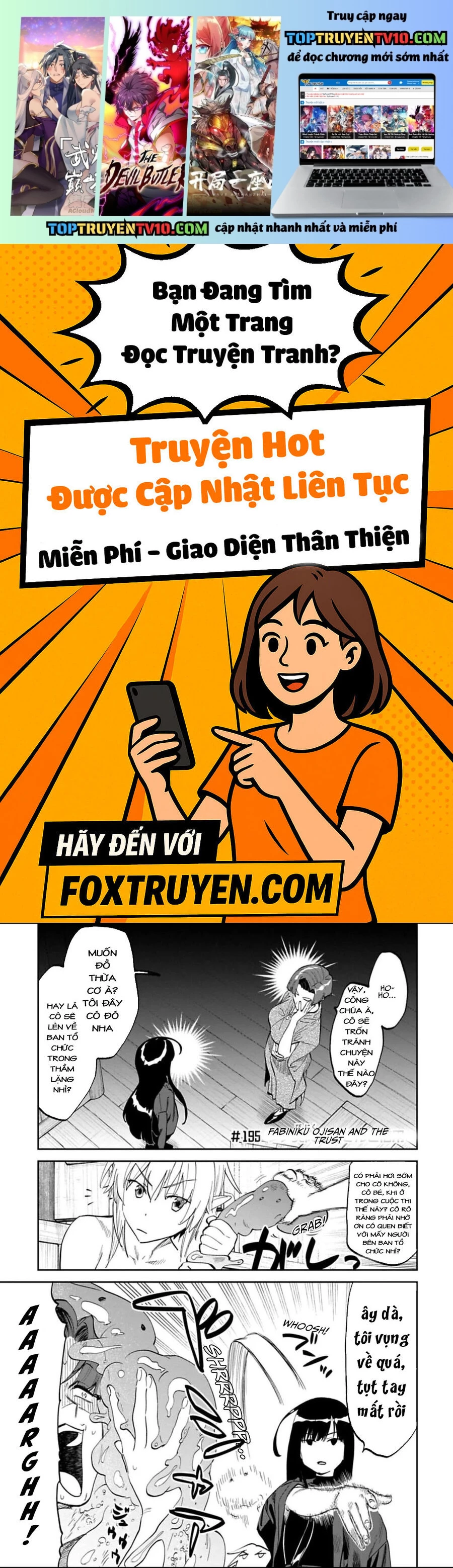 Fantasy Bishoujo Juniku Ojisan To Chap 195 - Next Chap 196