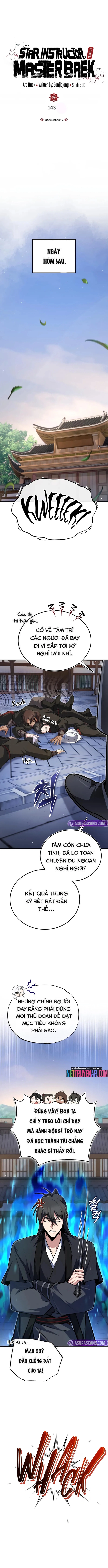 Giảng Sư Đứng Đầu, Baek Sư Phụ Chap 143 - Next Chap 144