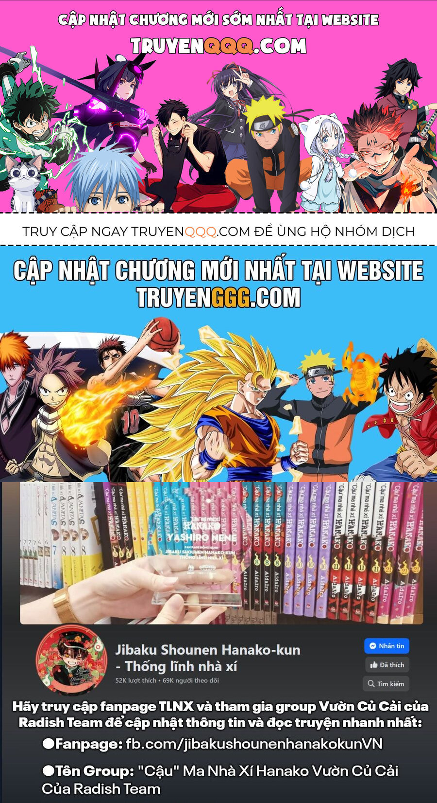 Hanako-Kun Nhà Xí Chap 98 - Next Chap 99