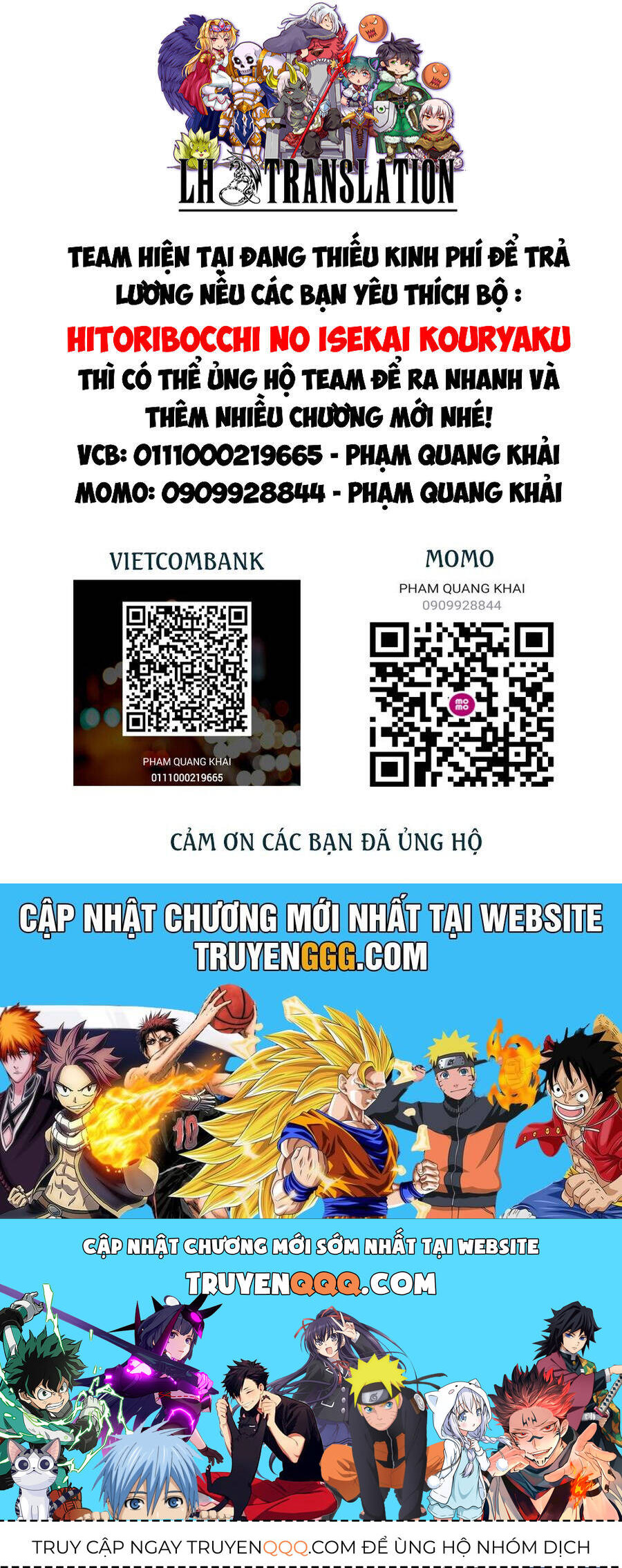 Hành Trình Cô Độc Nơi Dị Giới Chap 120 - Next Chap 121