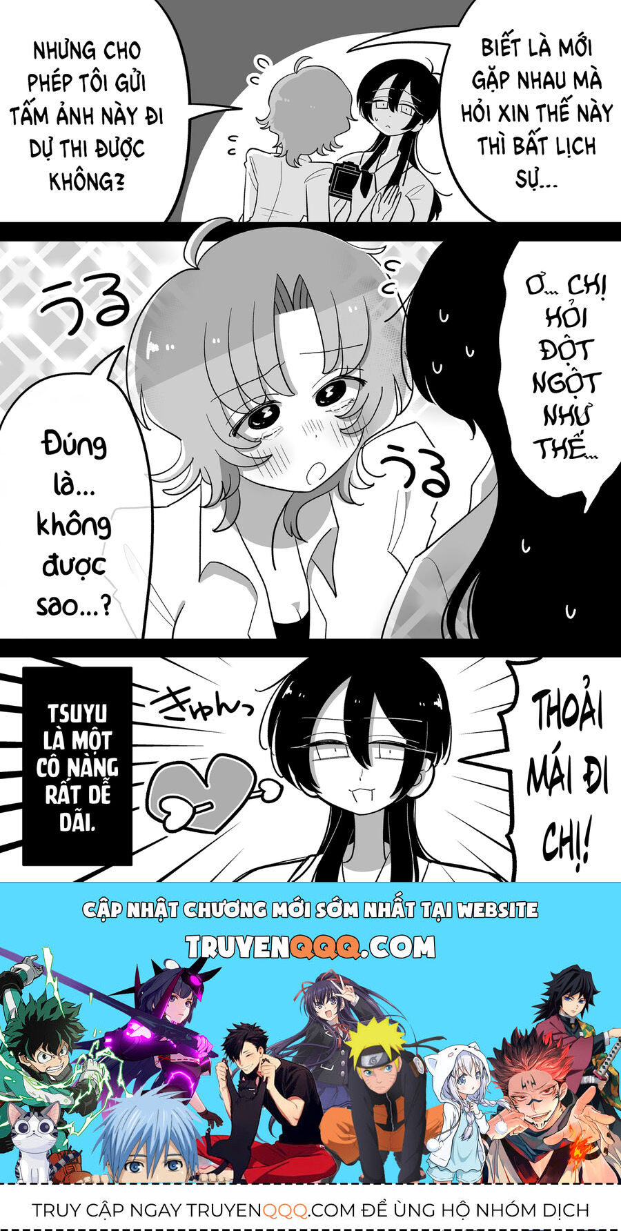 Hazue Và Tsuyu Chap 35 - Next Chap 36