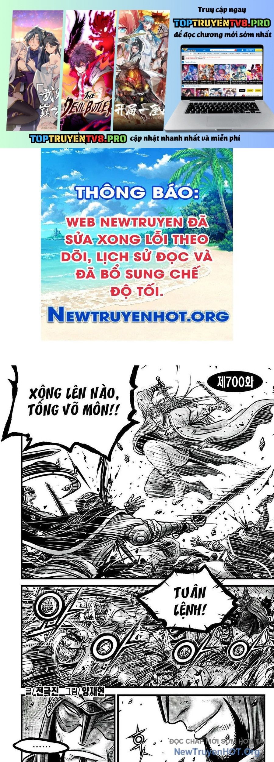 Hiệp Khách Giang Hồ Chap 700 - Next Chap 701