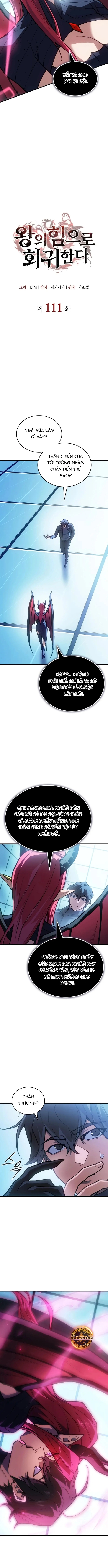 Hồi Quy Bằng Vương Quyền Chap 111 - Next Chap 112