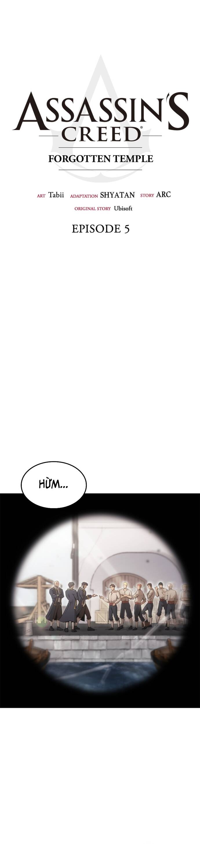 Huyền Thoại Sát Thủ: Ngôi Đền Quên Lãng Chap 5 - Next Chap 6