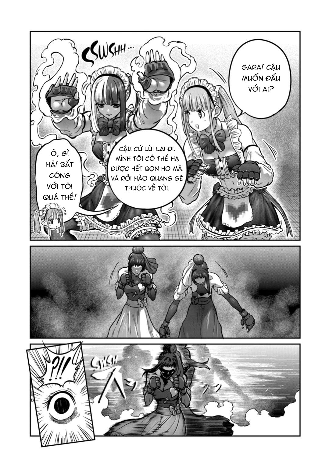 Isshou Senkin - Sàn Đấu Điên Rồ Chap 50 - Next Chap 51