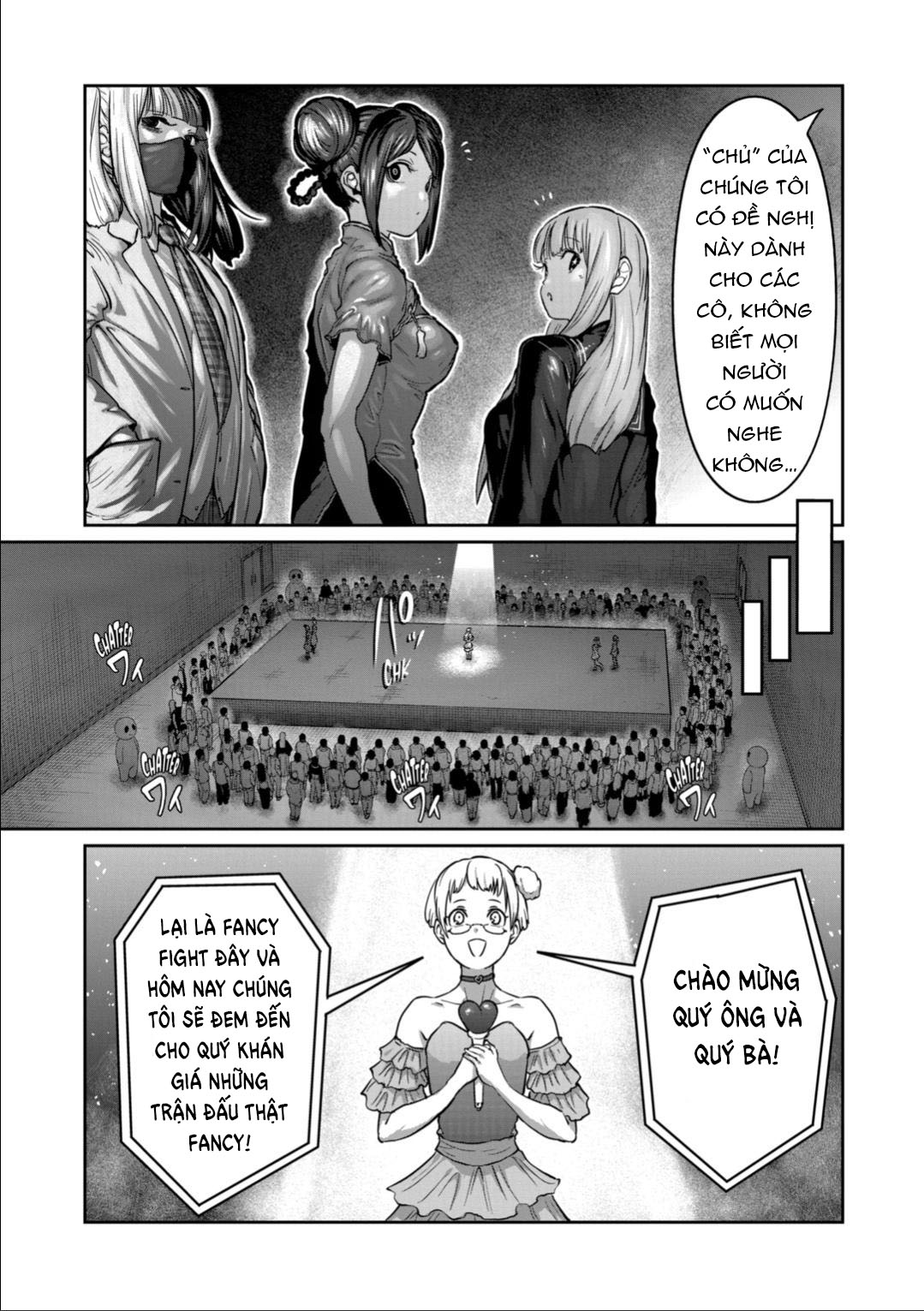 Isshou Senkin - Sàn Đấu Điên Rồ Chap 50 - Next Chap 51