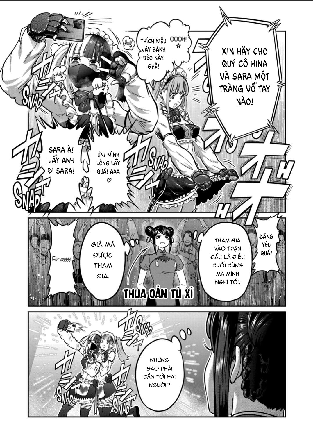 Isshou Senkin - Sàn Đấu Điên Rồ Chap 50 - Next Chap 51