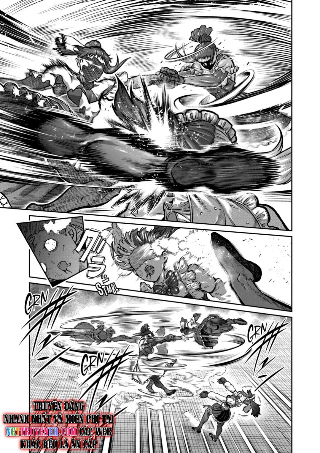 Isshou Senkin - Sàn Đấu Điên Rồ Chap 51 - Next Chap 52