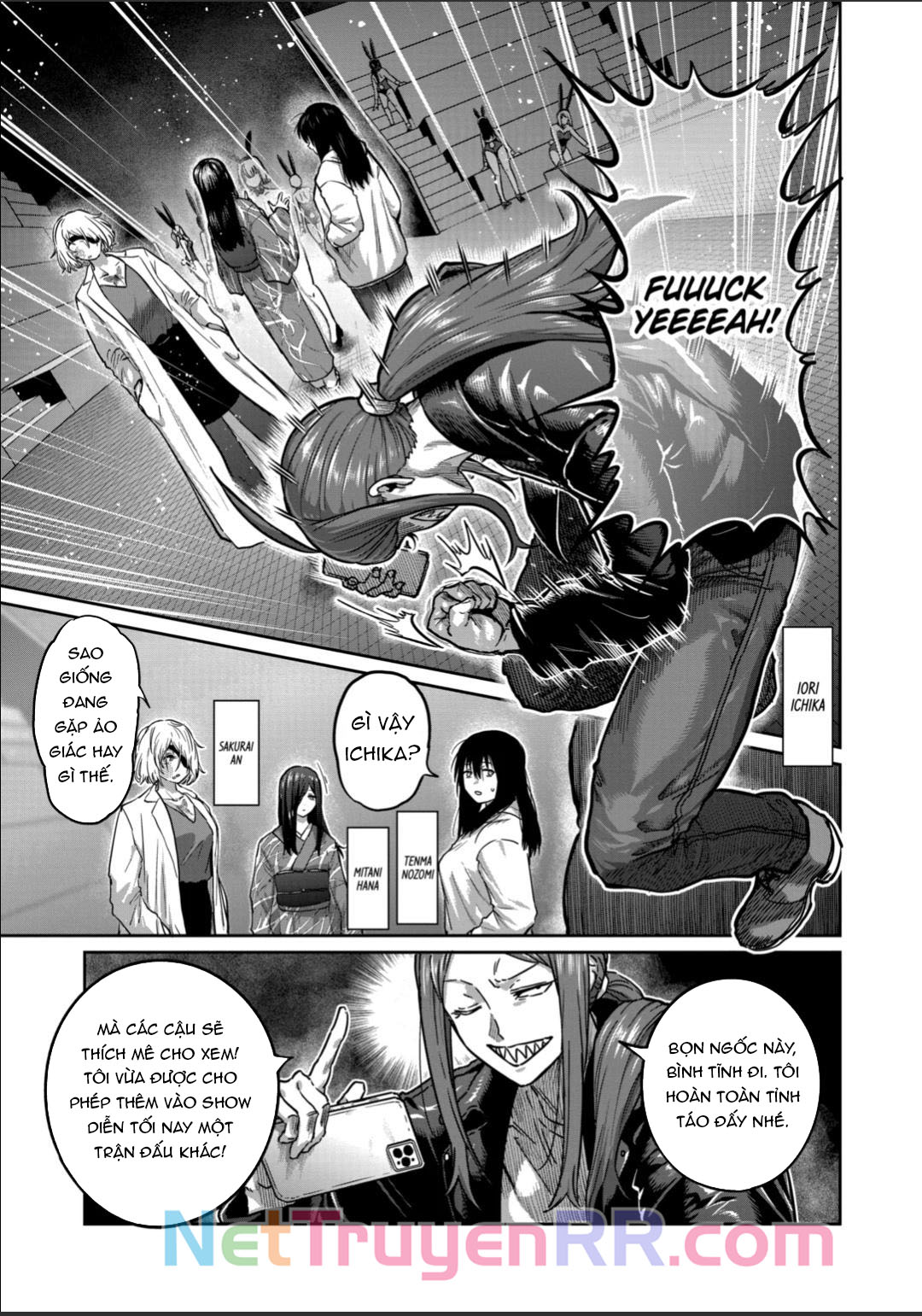 Isshou Senkin - Sàn Đấu Điên Rồ Chap 54 - Next Chap 55