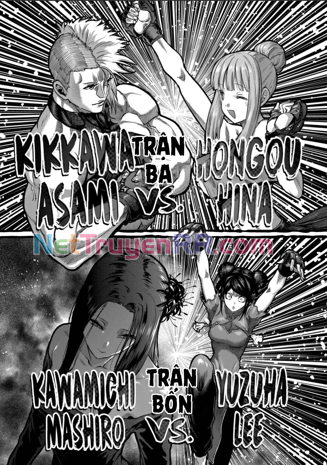 Isshou Senkin - Sàn Đấu Điên Rồ Chap 54 - Next Chap 55