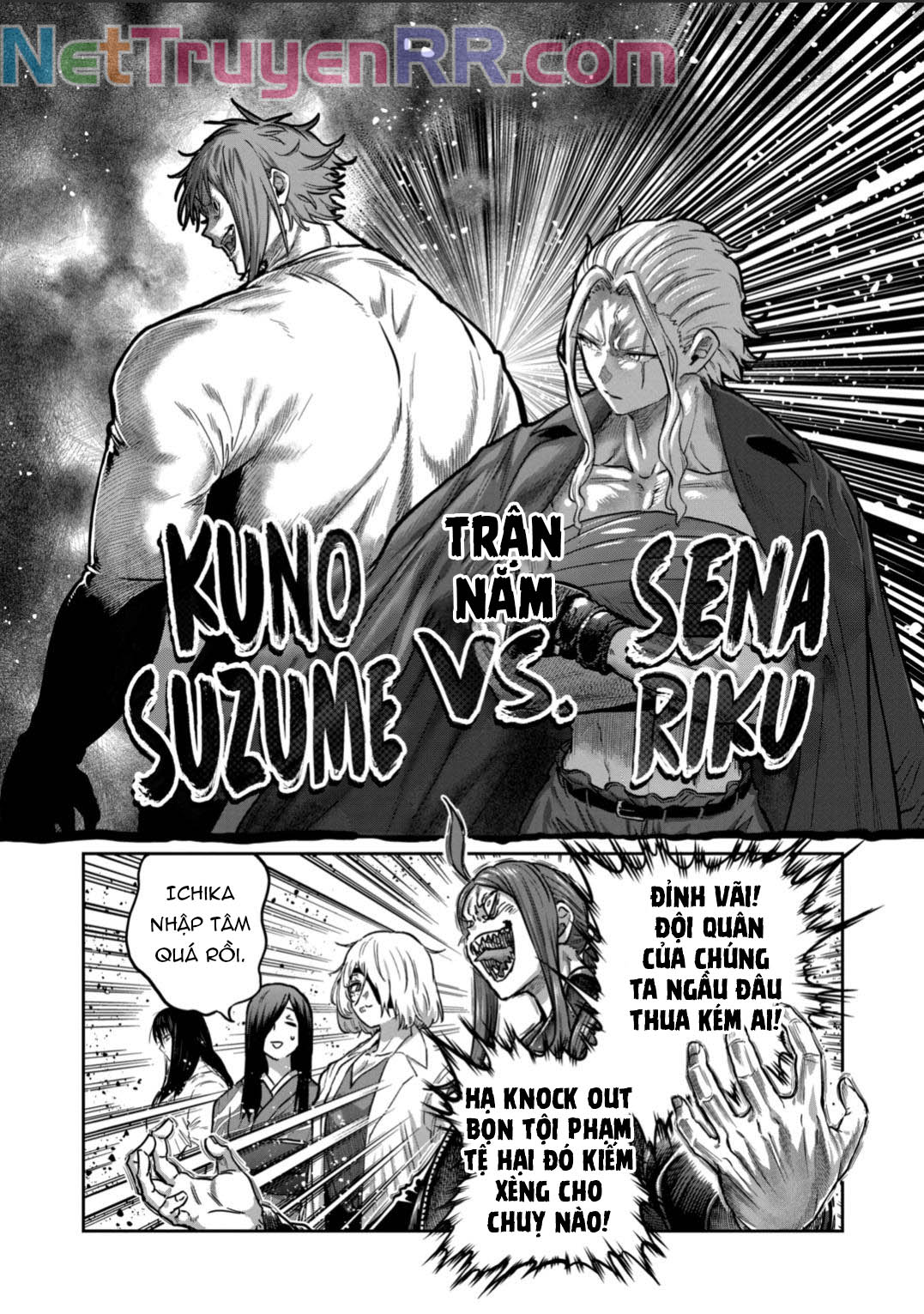 Isshou Senkin - Sàn Đấu Điên Rồ Chap 54 - Next Chap 55