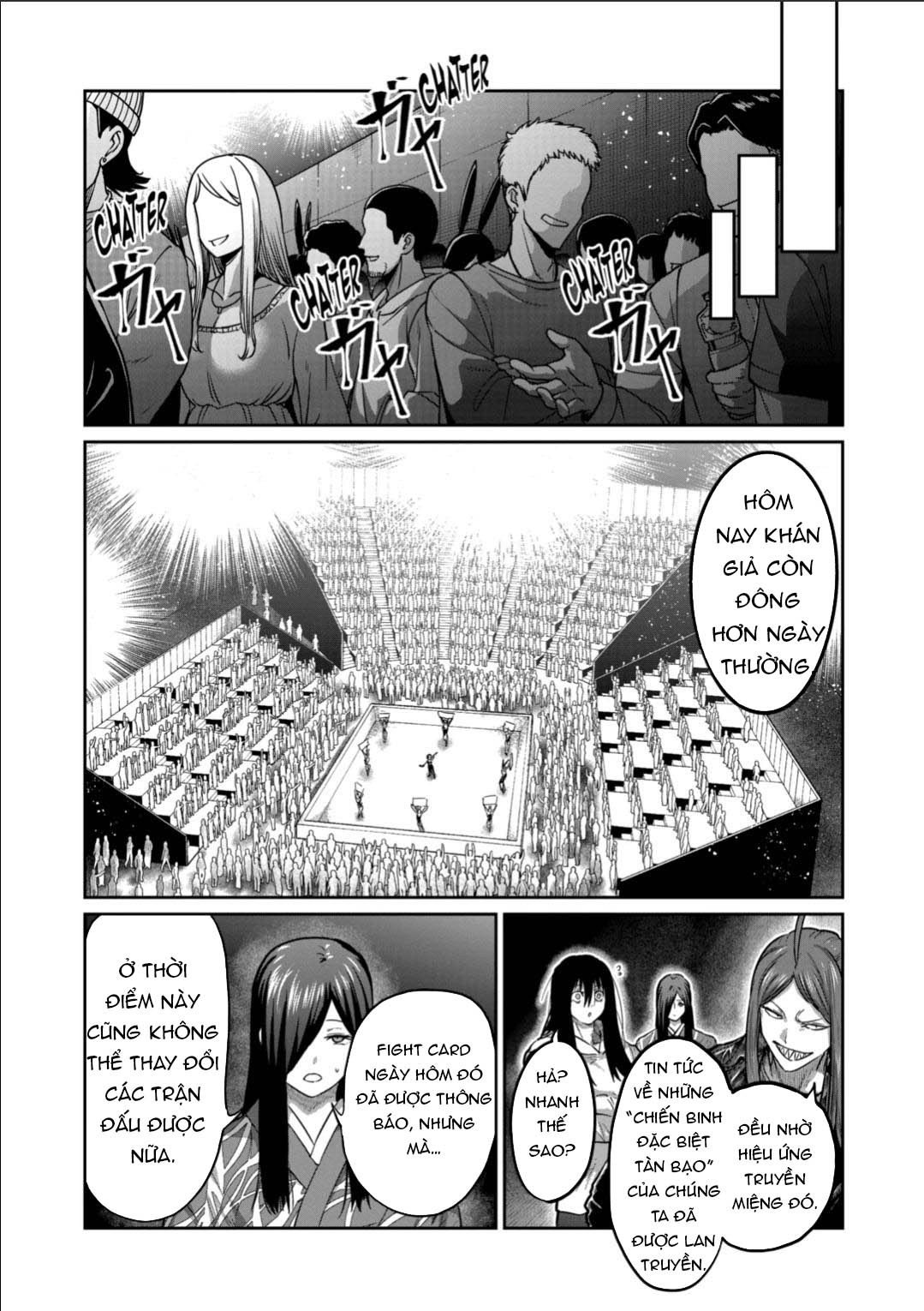 Isshou Senkin - Sàn Đấu Điên Rồ Chap 54 - Next Chap 55