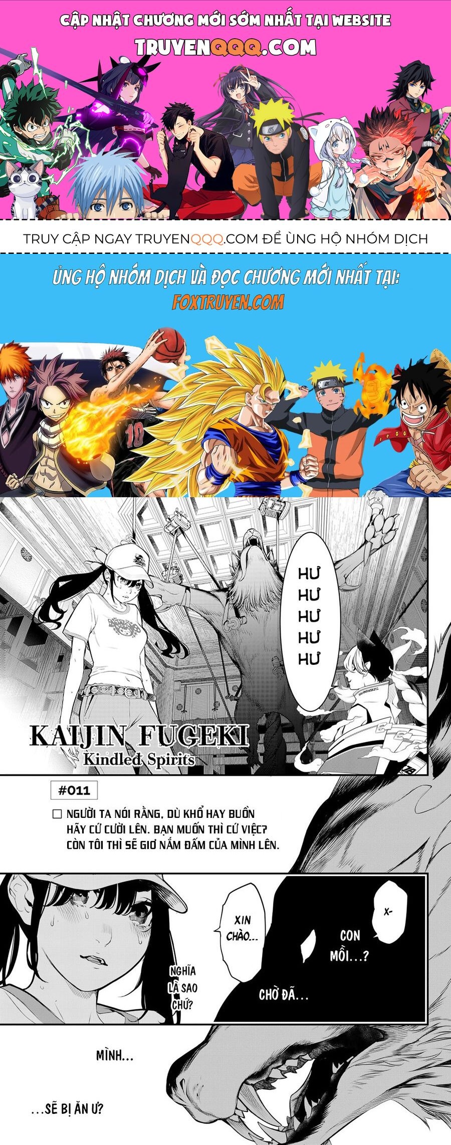 Kaijin Fugeki Chap 11 - Next Chap 12