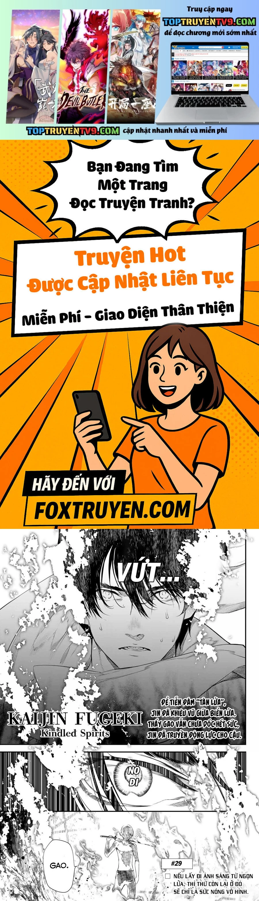 Kaijin Fugeki Chap 29 - Next Chap 30