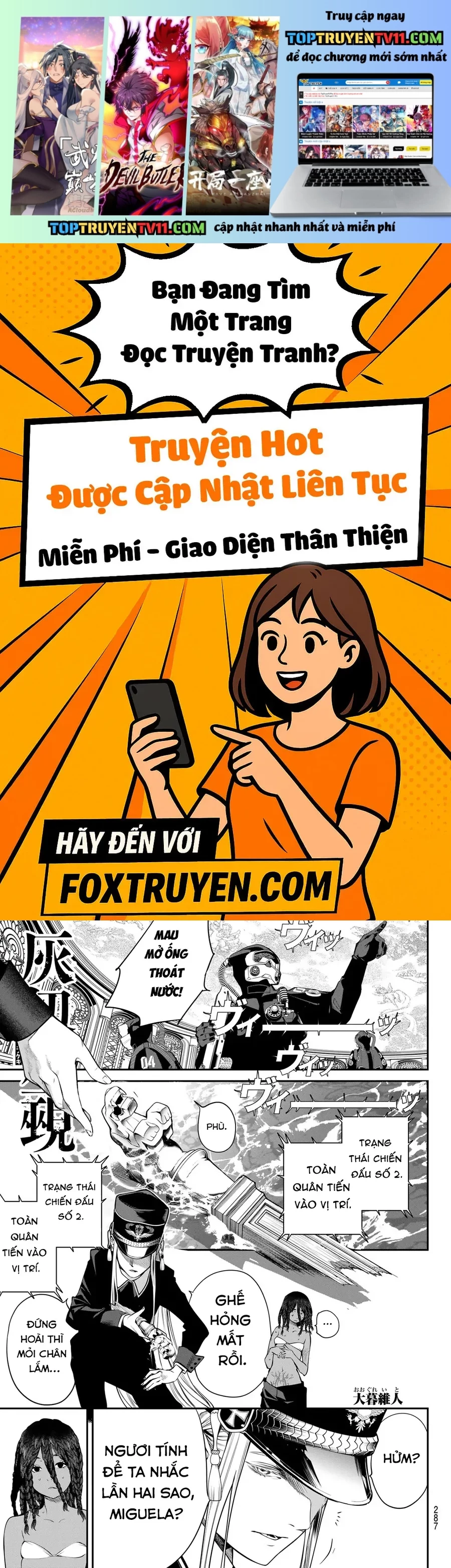 Kaijin Fugeki Chap 43 - Next Chap 44