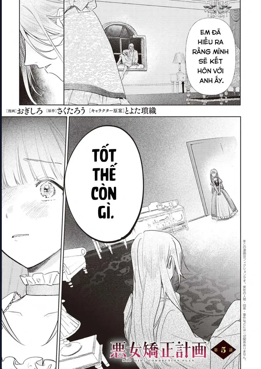 Kế Hoạch Cải Tạo Nữ Phản Diện Chap 5 - Next Chap 6