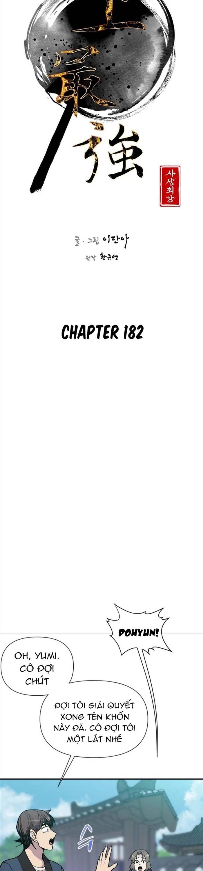 Kẻ Mạnh Nhất Lịch Sử Chap 182 - Next Chap 183