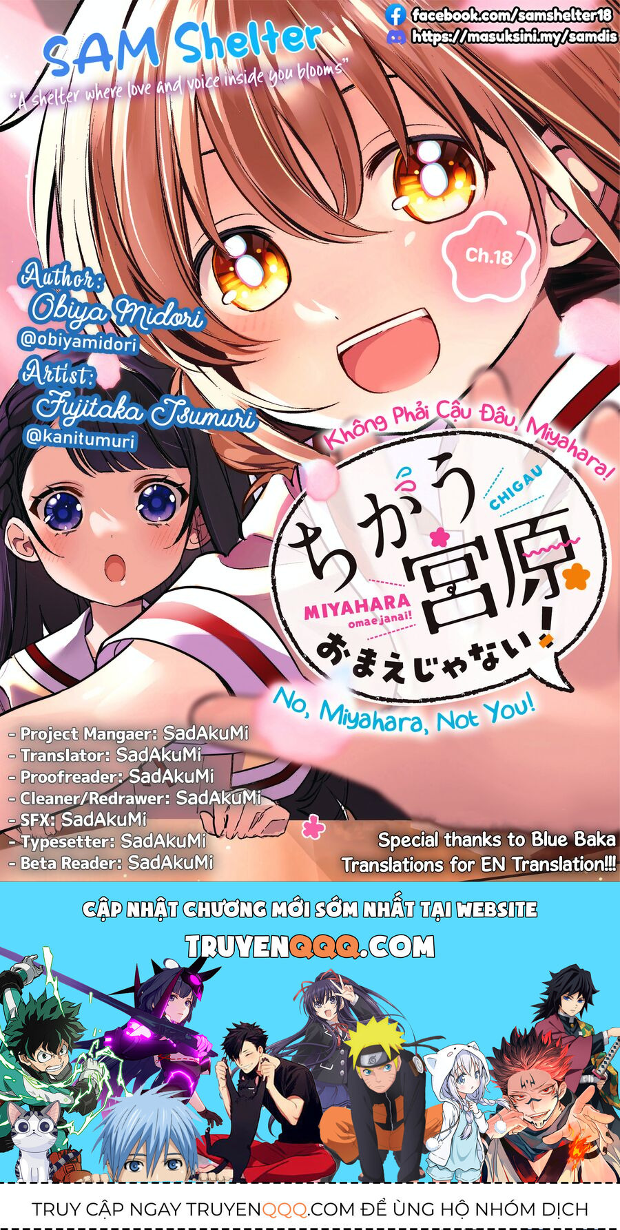 Không Phải Cậu Đâu, Miyahara! Chap 18 - Next Chap 19