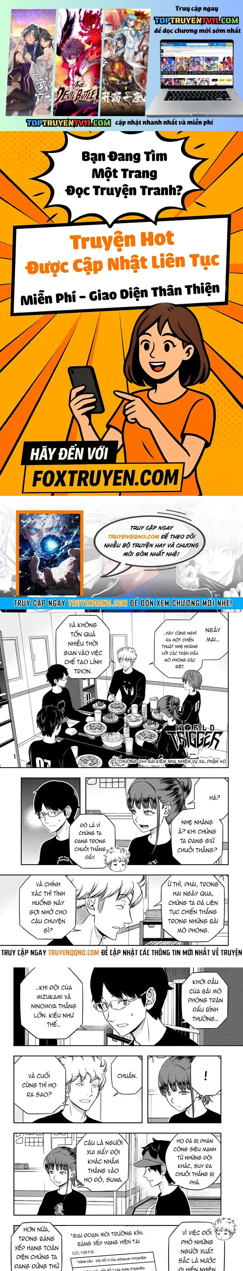Kỉ Nguyên Trigger Chap 244 - Next Chap 245