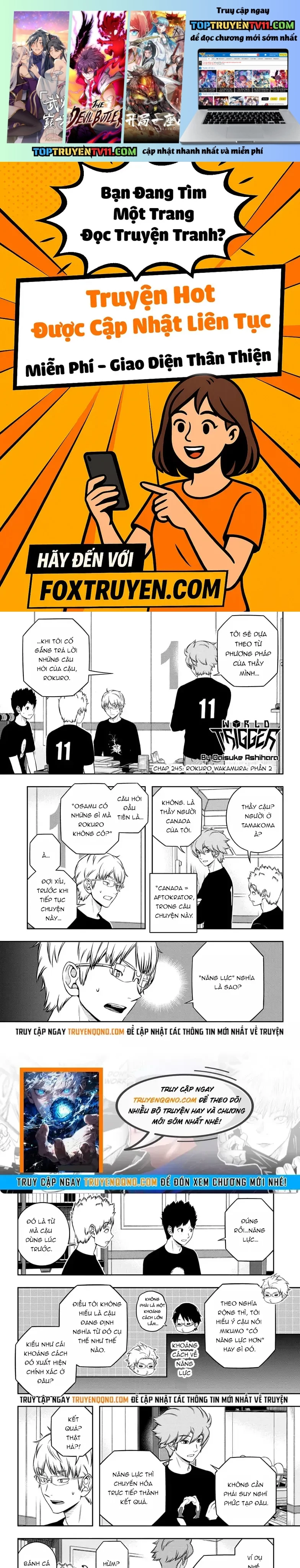 Kỉ Nguyên Trigger Chap 246 - Next Chap 247