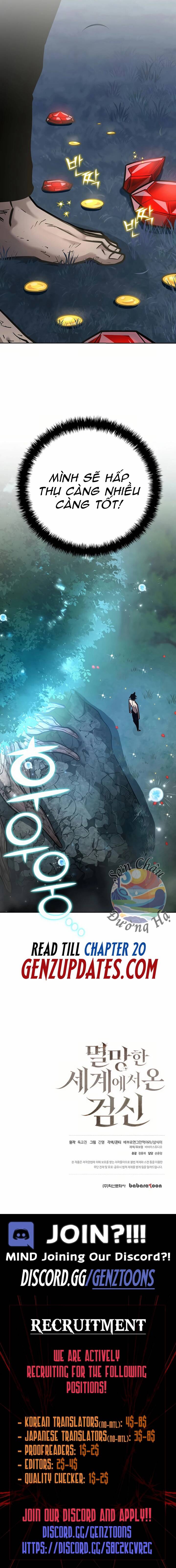 Kiếm Thần Đến Từ Tận Thế Chap 10 - Next Chap 11