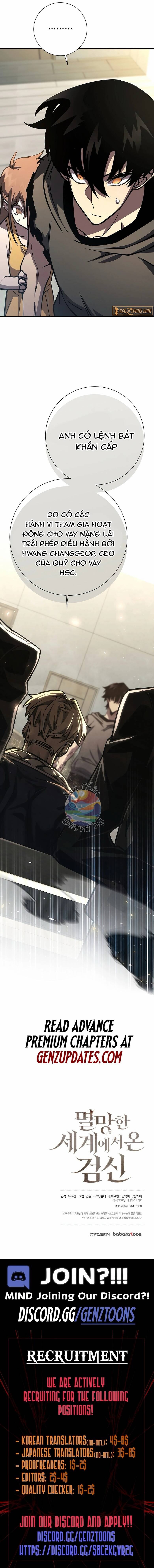 Kiếm Thần Đến Từ Tận Thế Chap 20 - Next Chap 21