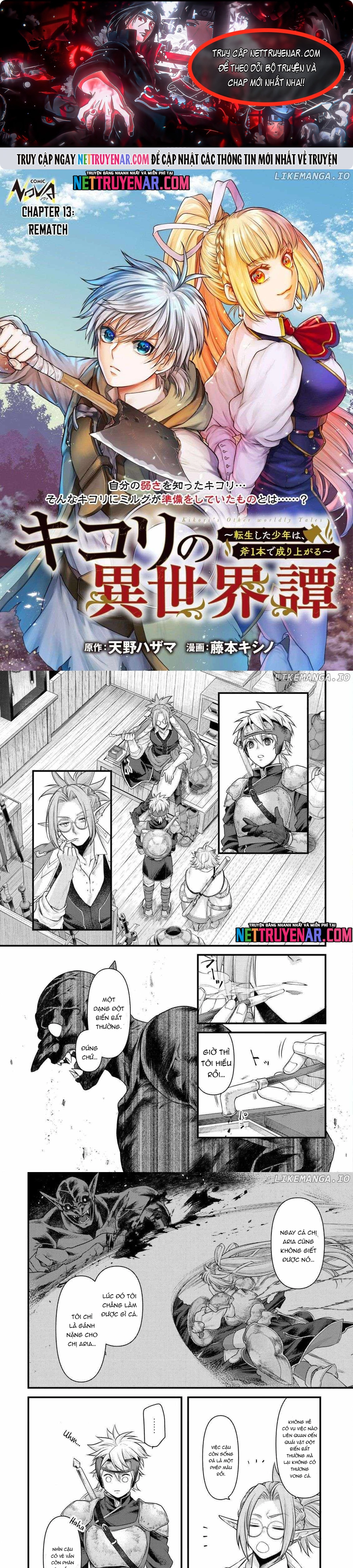 Kikori Tại Dị Giới Chap 13 - Next Chap 14