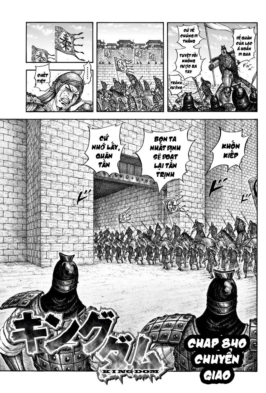 Kingdom - Vương Giả Thiên Hạ Chap 840 - Next Chap 841