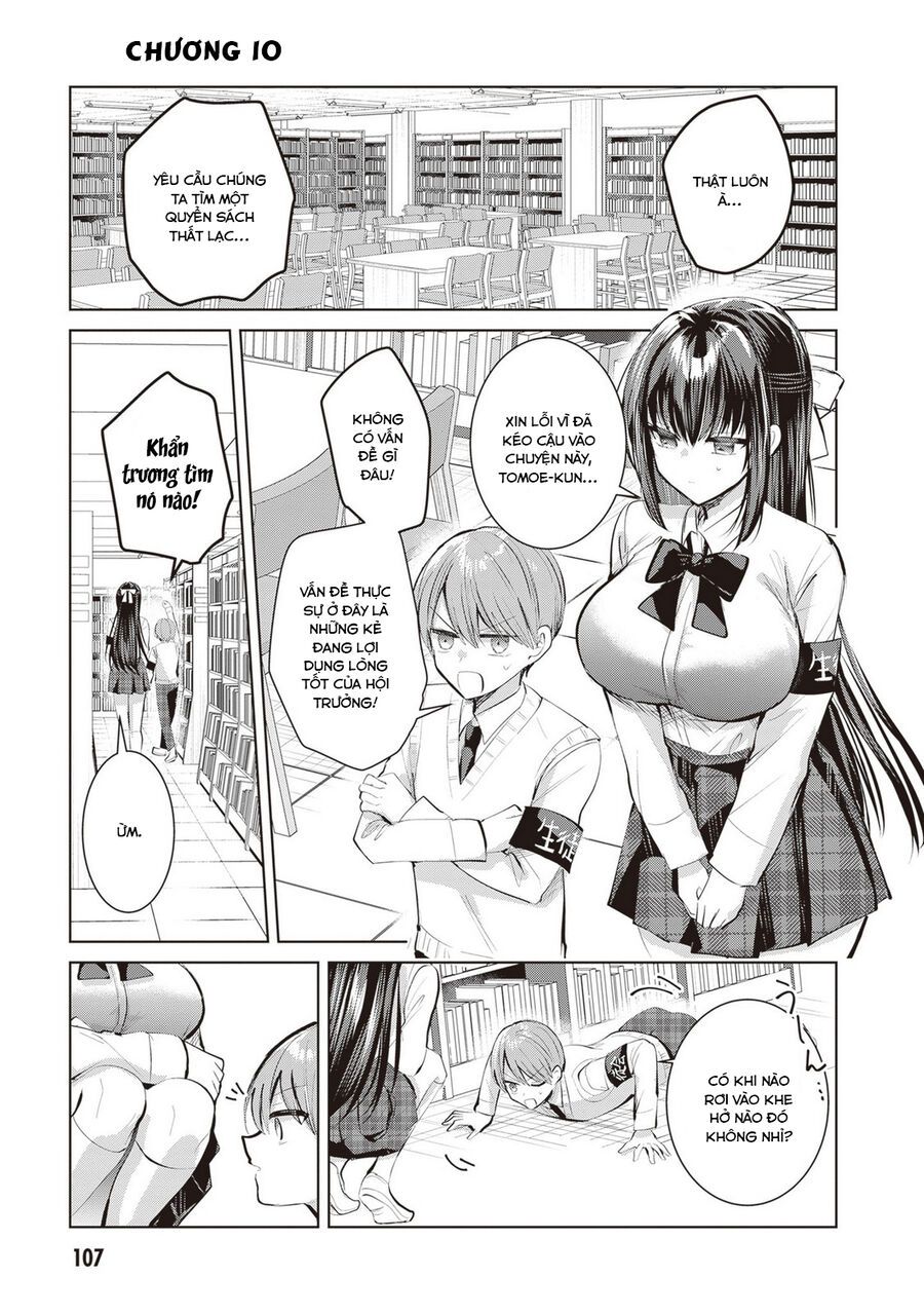 Kotowarenai Kaichou Wa Tomoe-Kun Ni Dake Shite Agetai Chap 10 - Next Chap 11