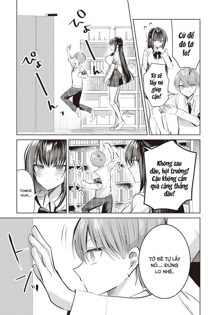 Kotowarenai Kaichou Wa Tomoe-Kun Ni Dake Shite Agetai Chap 10 - Next Chap 11