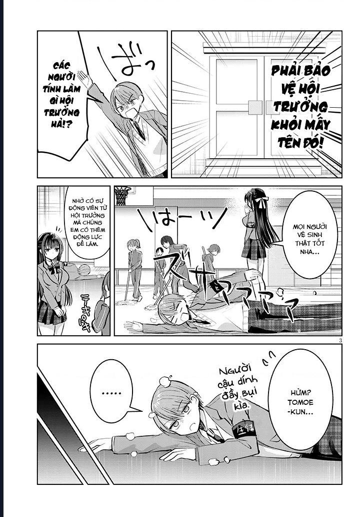 Kotowarenai Kaichou Wa Tomoe-Kun Ni Dake Shite Agetai Chap 5 - Next Chap 6