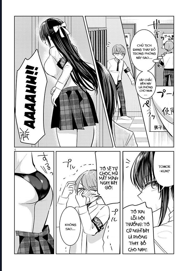 Kotowarenai Kaichou Wa Tomoe-Kun Ni Dake Shite Agetai Chap 6 - Next Chap 7
